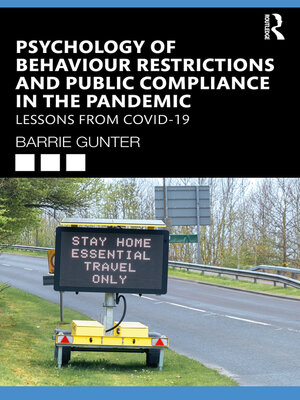 cover image of Psychology of Behaviour Restrictions and Public Compliance in the Pandemic